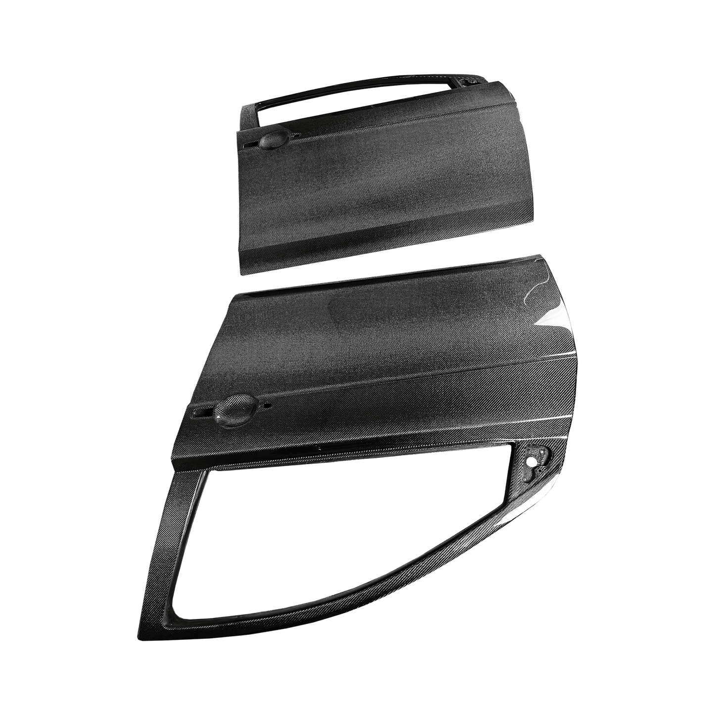 Mitsubishi X EVO 10 CZ4A 07-16 Double Carbon OE Side Outter Door 4pcs Kazento Carbon Parts Carbon Fiber (Double Side Carbon) EVO10-OUTDOOR-OE-2CF
