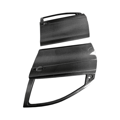 Mitsubishi X EVO 10 CZ4A 07-16 Double Carbon OE Side Outter Door 4pcs Kazento Carbon Parts Carbon Fiber (Double Side Carbon) EVO10-OUTDOOR-OE-2CF