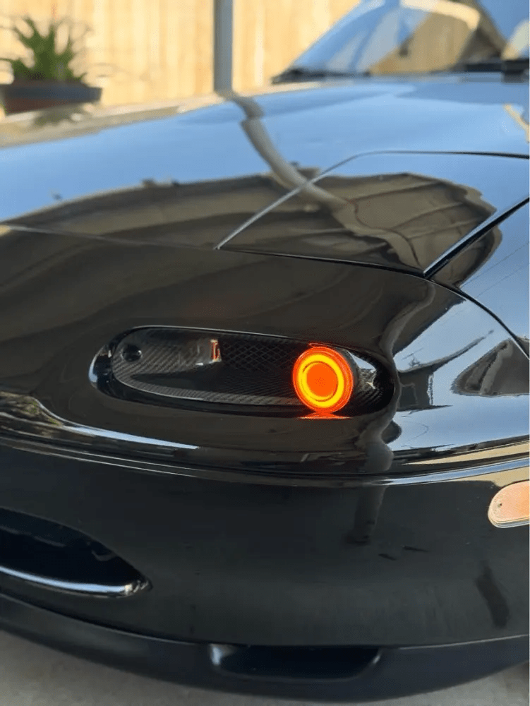 MX5 Miata NA Turn Signal Air Intakes 1989-1997 Kazento Carbon Parts 车身侧板