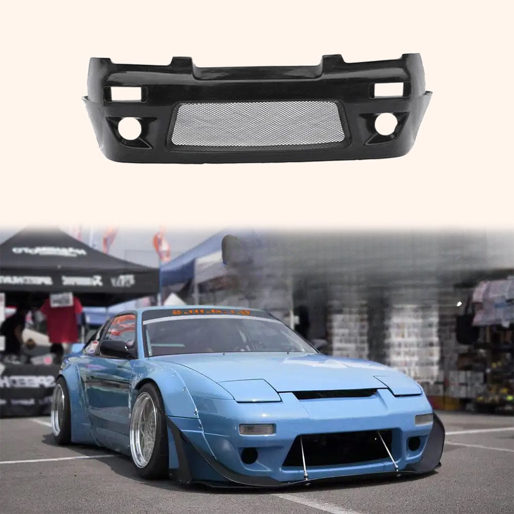Nissan 180SX RPS13 RB 380 Aero Front Bumper w/ Lip & Canard 1989-1994