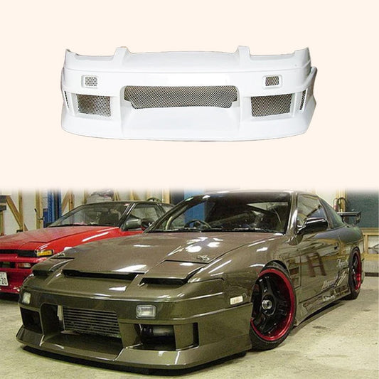 Nissan 180SX RPS13 Vanquish Style Front Bumper 1989-1994 Kazento Carbon Parts