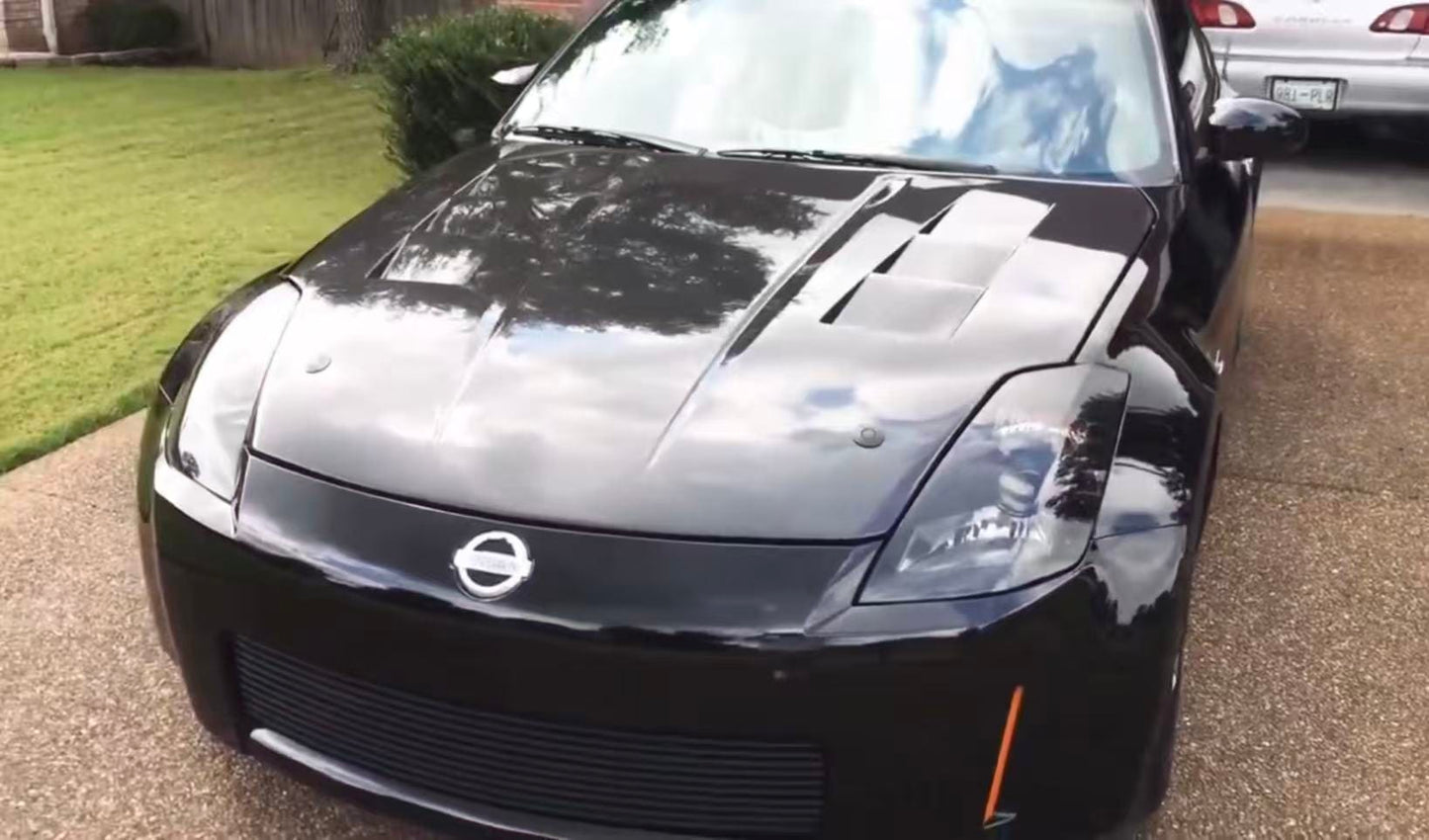 Nissan 350Z Z Fairlady Z33 TS Style Vented Hood Bonnet 2003-2006