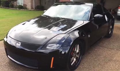 Nissan 350Z Z Fairlady Z33 TS Style Vented Hood Bonnet 2003-2006