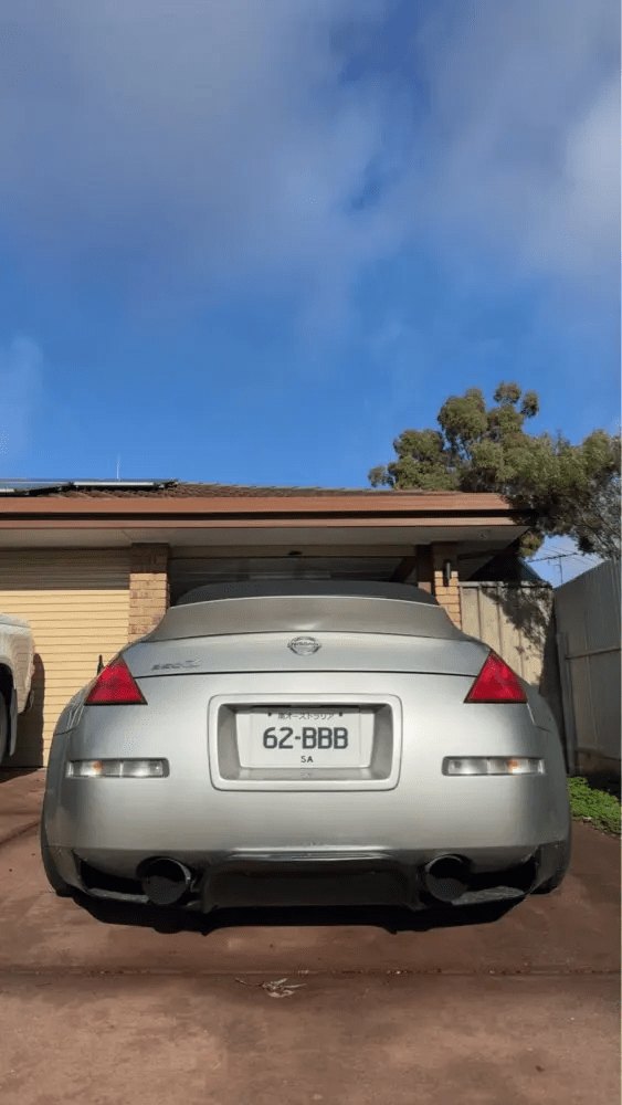 Nissan 350Z Z33 Coupe RB V2 Rear Under Diffuser Kit 2002-2008