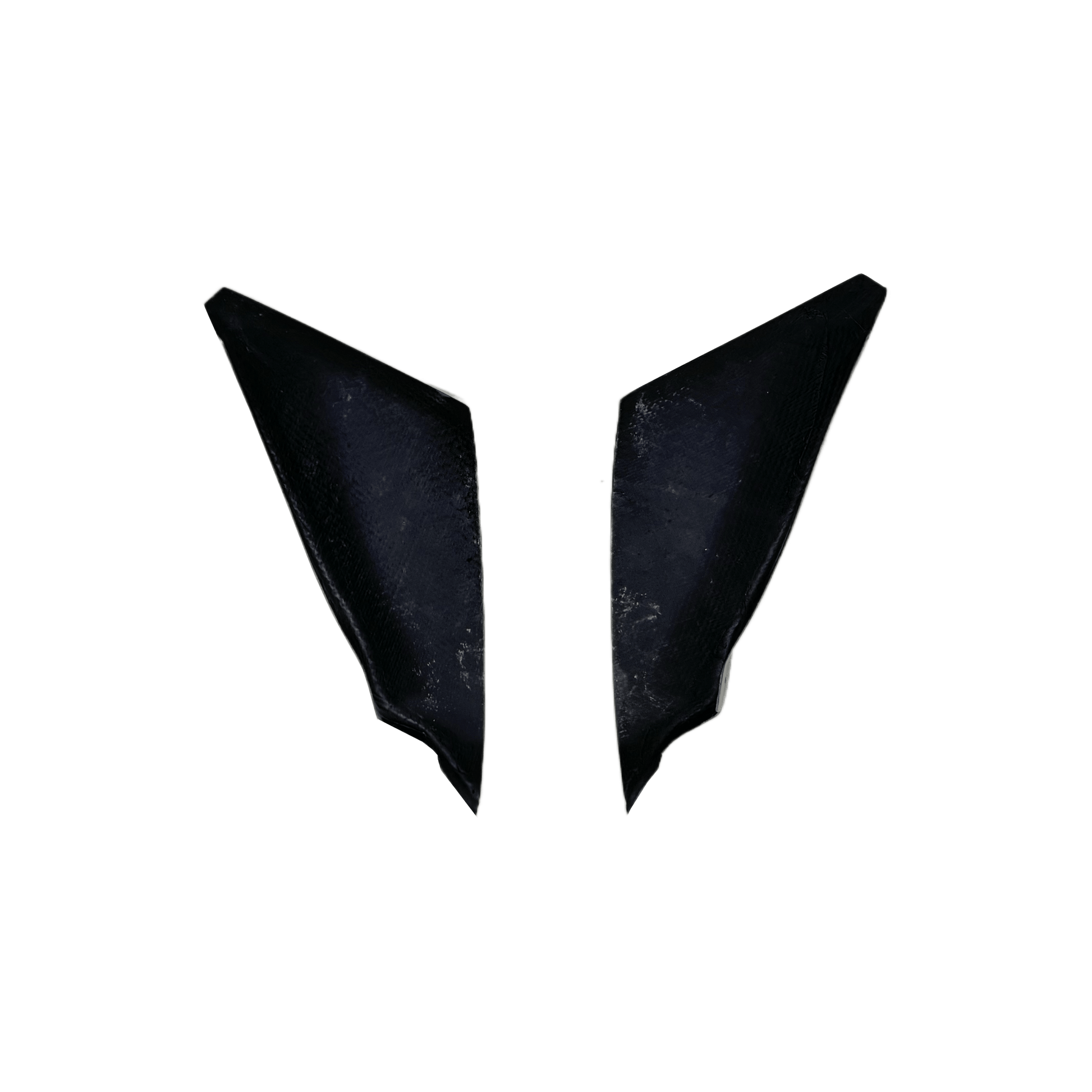 Nissan 350Z Z33 Front Bumper Canard Splitters Addon 4pcs 2003-05 Kazento Carbon Parts 车身侧板 Carbon Fiber 350Z-CANA-4PCS-CF