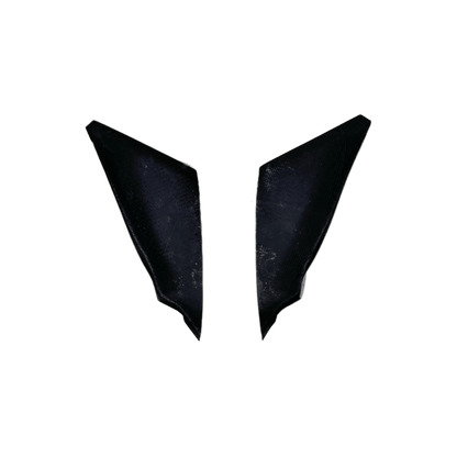 Nissan 350Z Z33 Front Bumper Canard Splitters Addon 4pcs 2003-05 Kazento Carbon Parts 车身侧板 Carbon Fiber 350Z-CANA-4PCS-CF