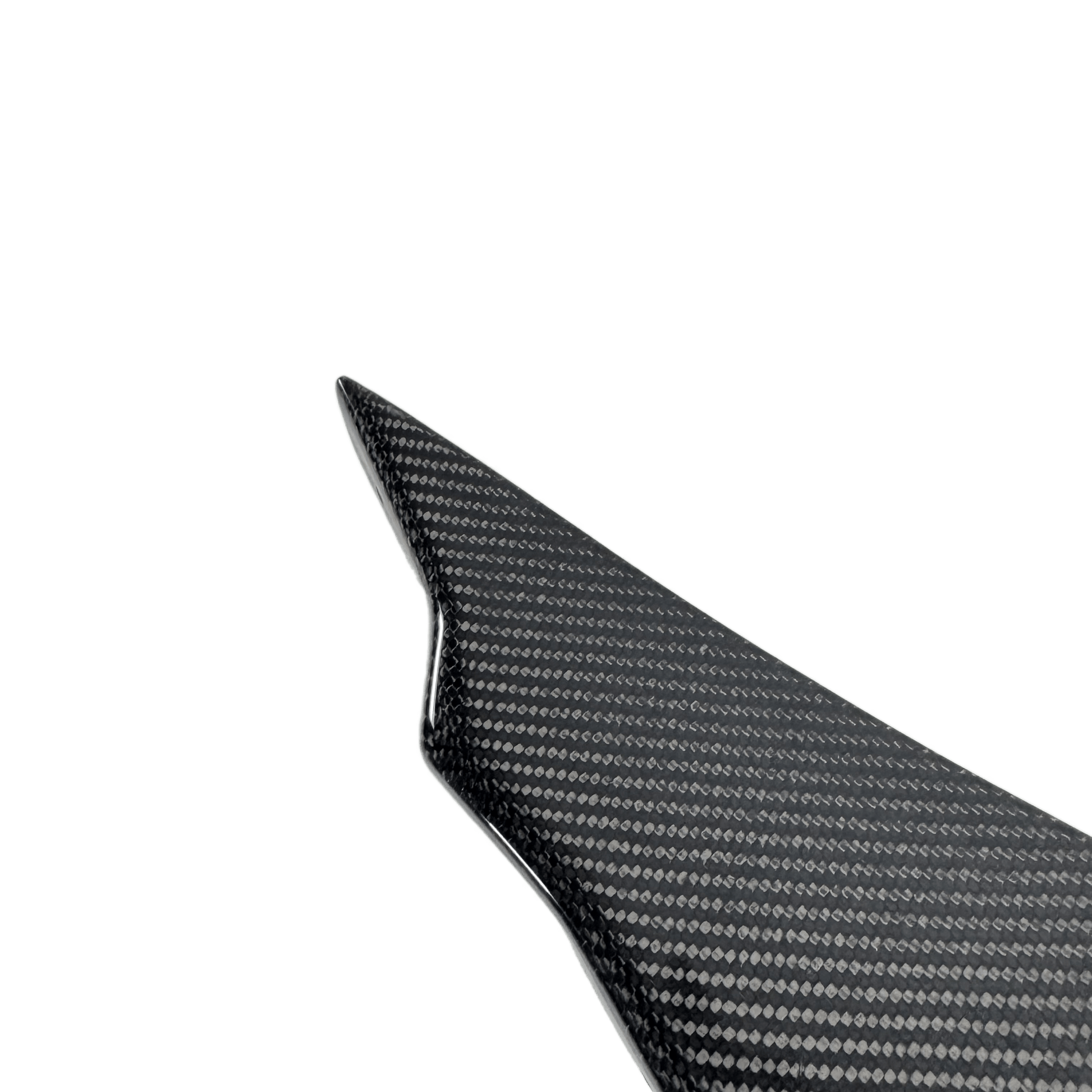 Nissan 350Z Z33 Front Bumper Canard Splitters Addon 4pcs 2003-05 Kazento Carbon Parts 车身侧板 Carbon Fiber 350Z-CANA-4PCS-CF