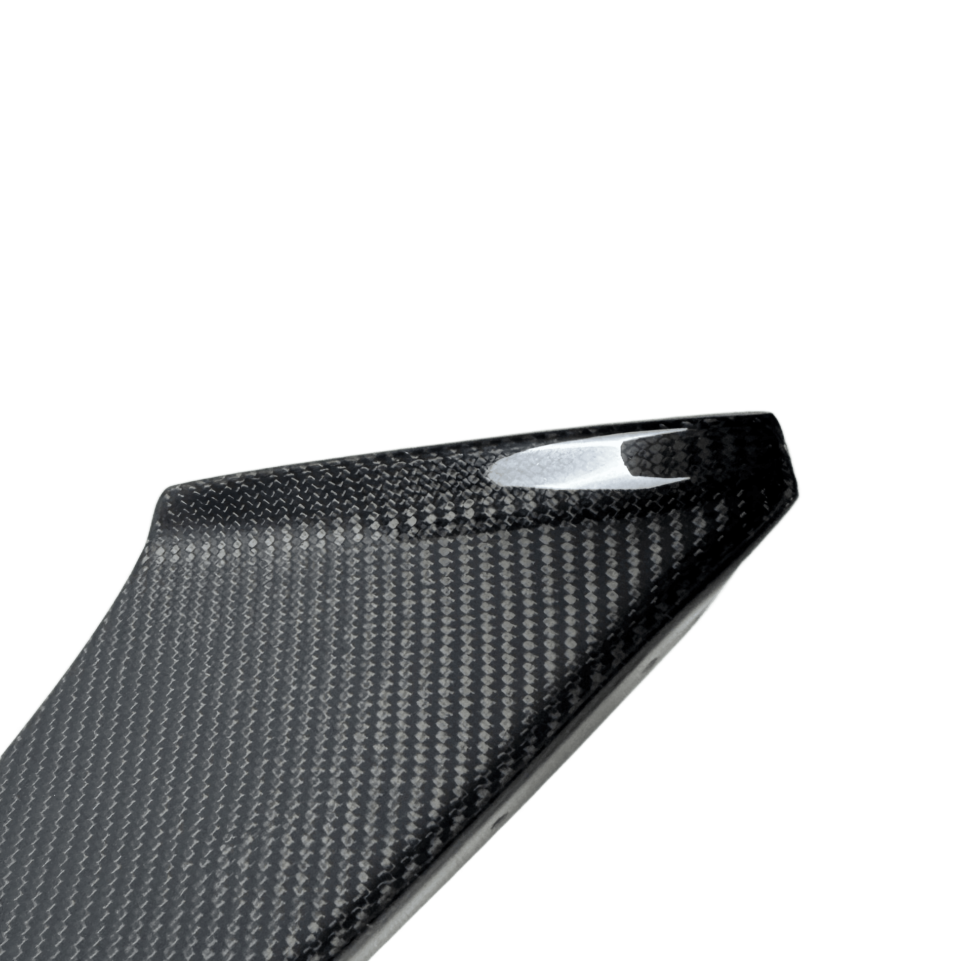 Nissan 350Z Z33 Front Bumper Canard Splitters Addon 4pcs 2003-05 Kazento Carbon Parts 车身侧板 Carbon Fiber 350Z-CANA-4PCS-CF