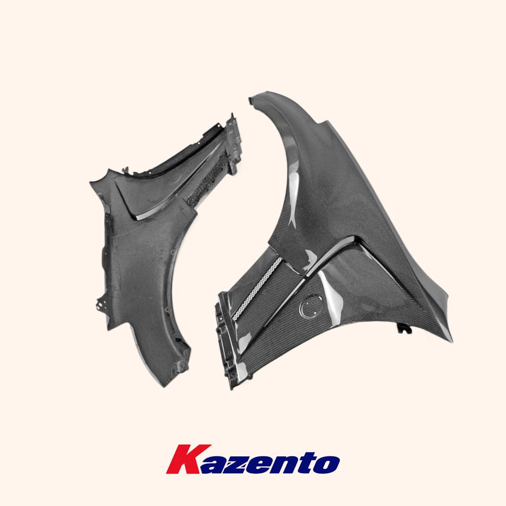 Nissan 350Z Z33 RS1 Front Vented Fenders 2002-2008 Kazento Carbon Parts 车身侧板