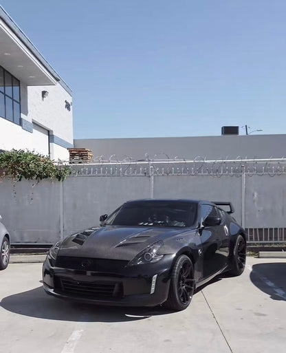 Nissan Fairlady Z34 370Z AMS Style Vented Hood Bonnet 2009-2020