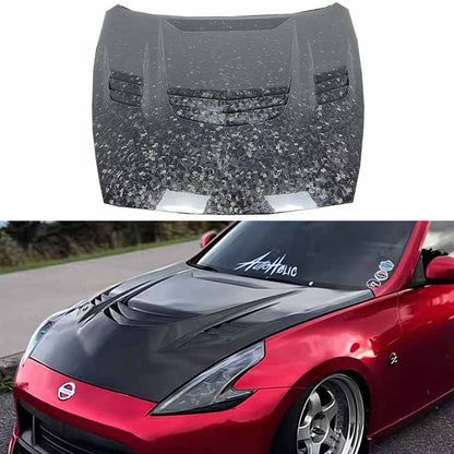 Nissan Fairlady Z34 370Z MBJ Style Vented Hood Bonnet 2009-2020
