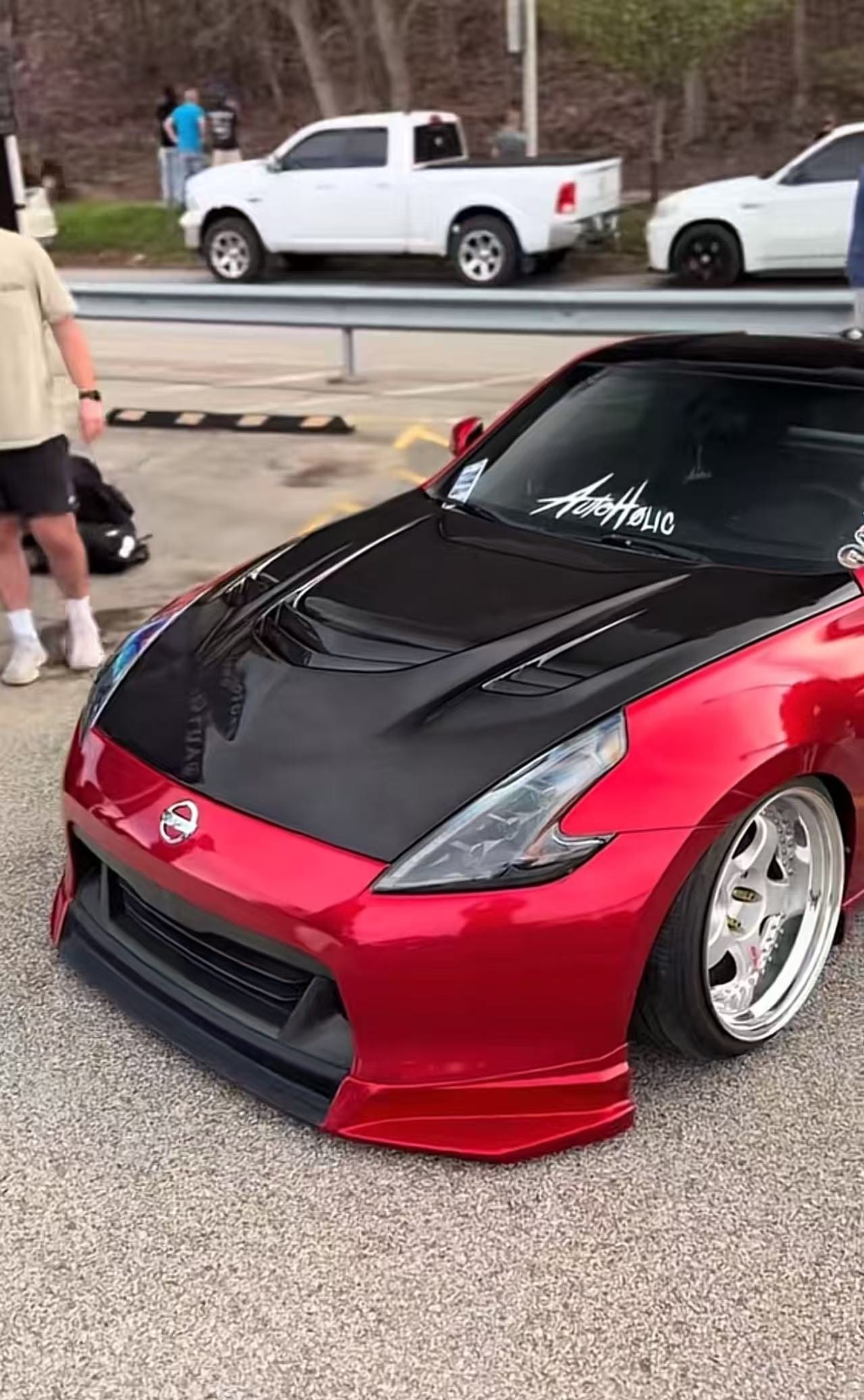 Nissan Fairlady Z34 370Z MBJ Style Vented Hood Bonnet 2009-2020