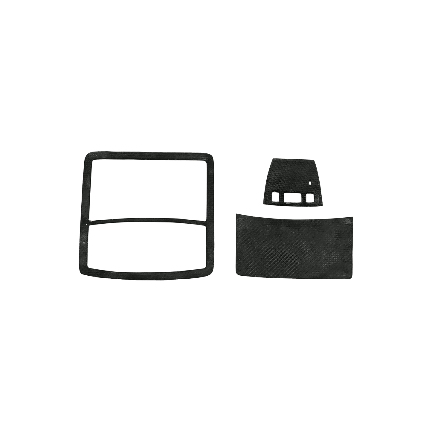 Nissan GTR R35 (08-16 Only) Carbon Inner Roof Map Light Surround Trim Kazento Carbon Parts 车身侧板 Carbon Fiber R35-MAP-CF