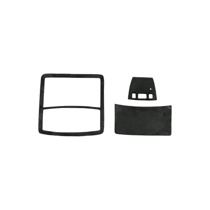 Nissan GTR R35 (08-16 Only) Carbon Inner Roof Map Light Surround Trim Kazento Carbon Parts 车身侧板 Carbon Fiber R35-MAP-CF