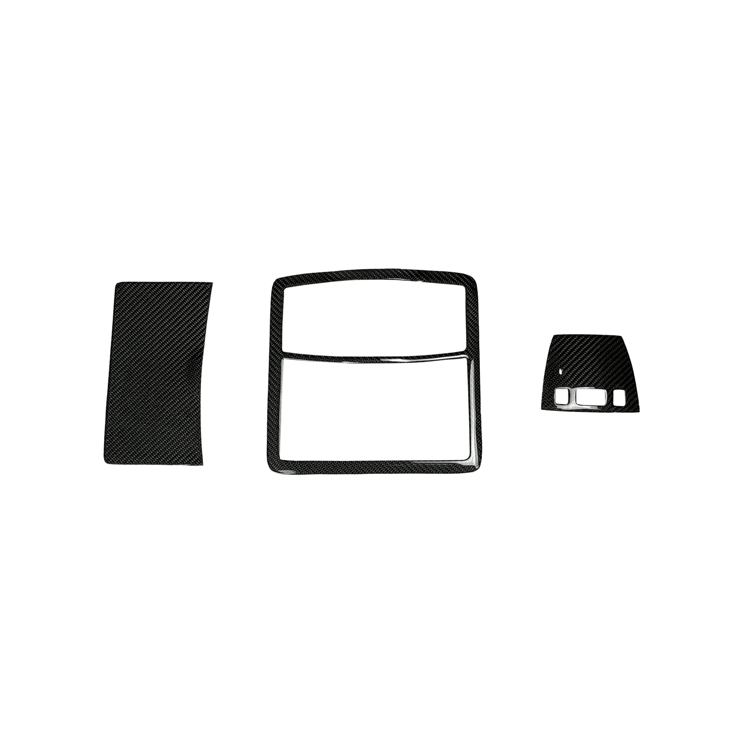 Nissan GTR R35 (08-16 Only) Carbon Inner Roof Map Light Surround Trim Kazento Carbon Parts 车身侧板 Carbon Fiber R35-MAP-CF