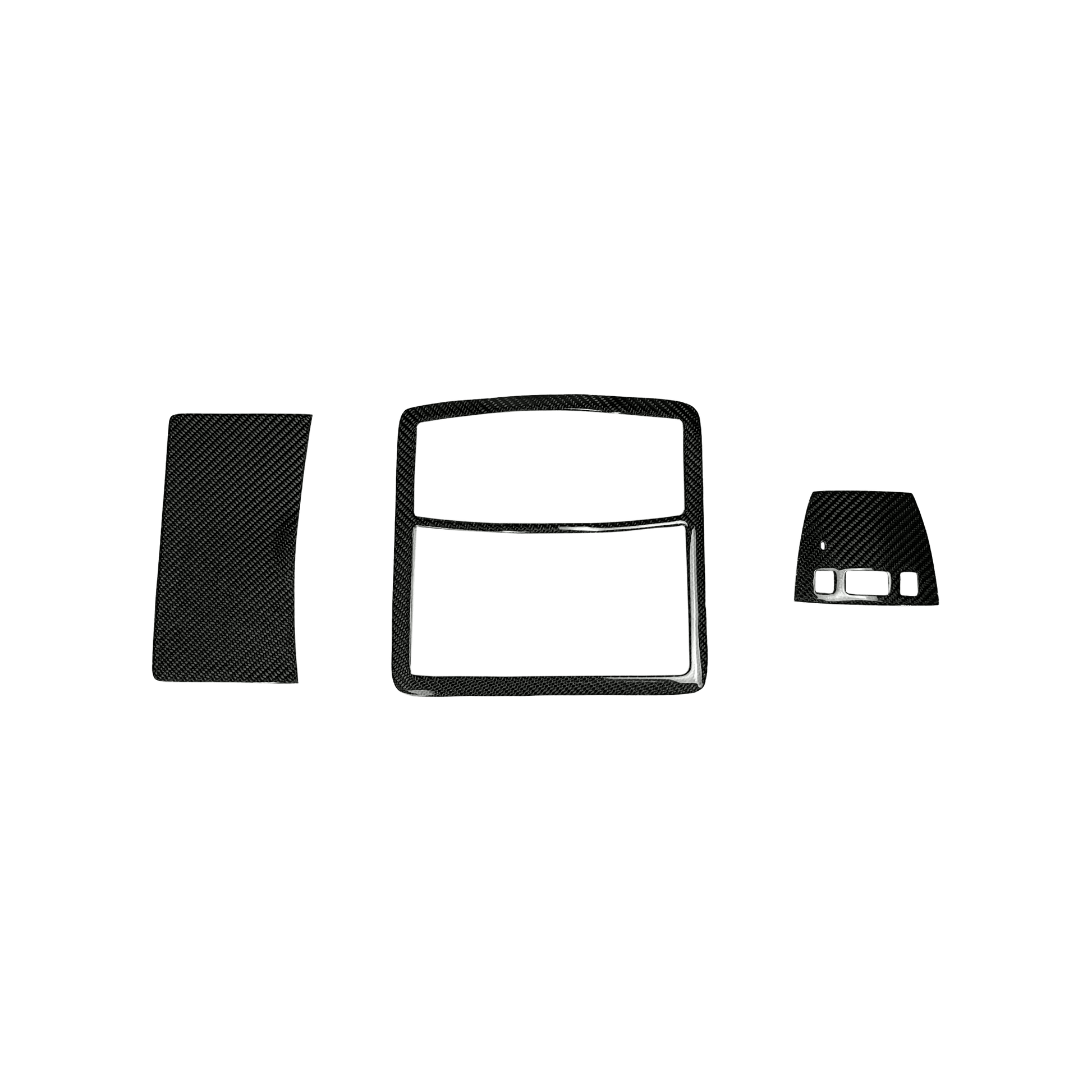 Nissan GTR R35 (08-16 Only) Carbon Inner Roof Map Light Surround Trim Kazento Carbon Parts 车身侧板 Carbon Fiber R35-MAP-CF