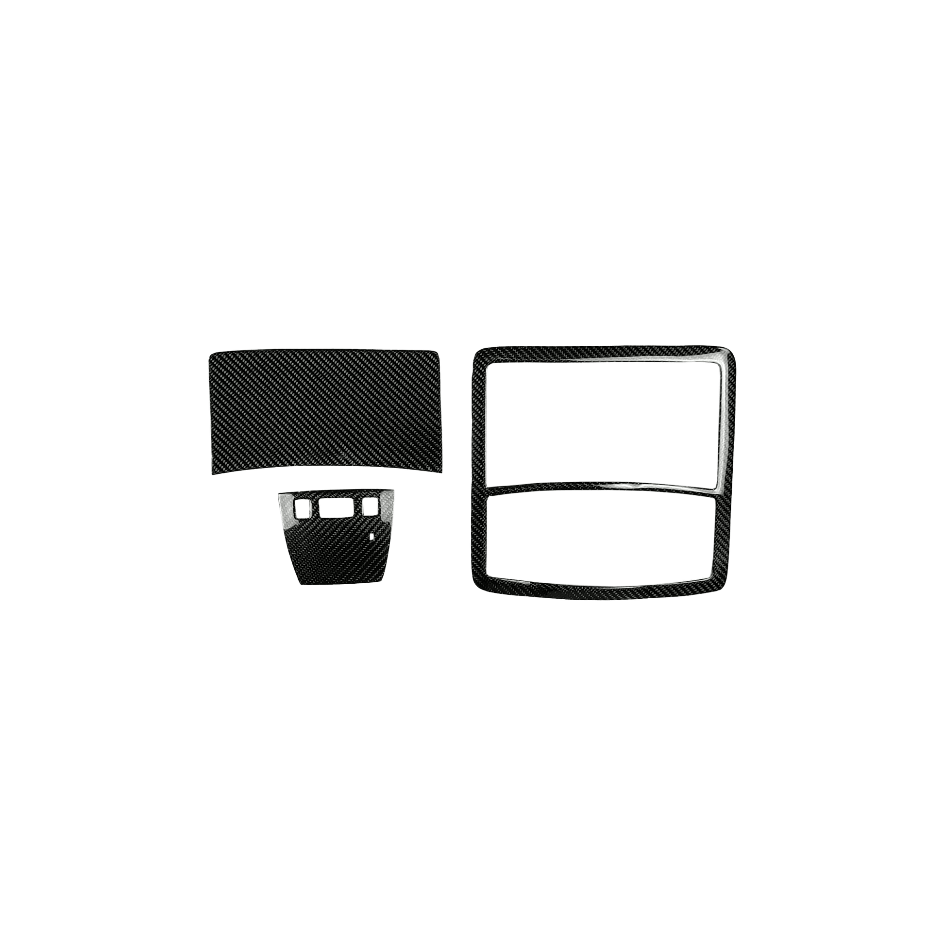Nissan GTR R35 (08-16 Only) Carbon Inner Roof Map Light Surround Trim Kazento Carbon Parts 车身侧板 Carbon Fiber R35-MAP-CF