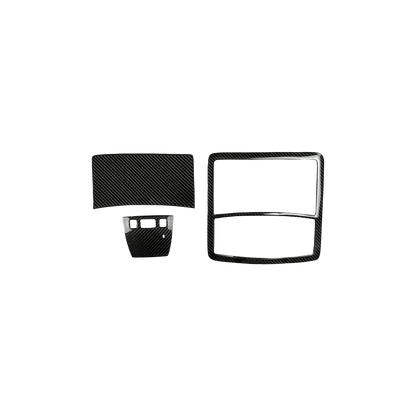 Nissan GTR R35 (08-16 Only) Carbon Inner Roof Map Light Surround Trim Kazento Carbon Parts 车身侧板 Carbon Fiber R35-MAP-CF