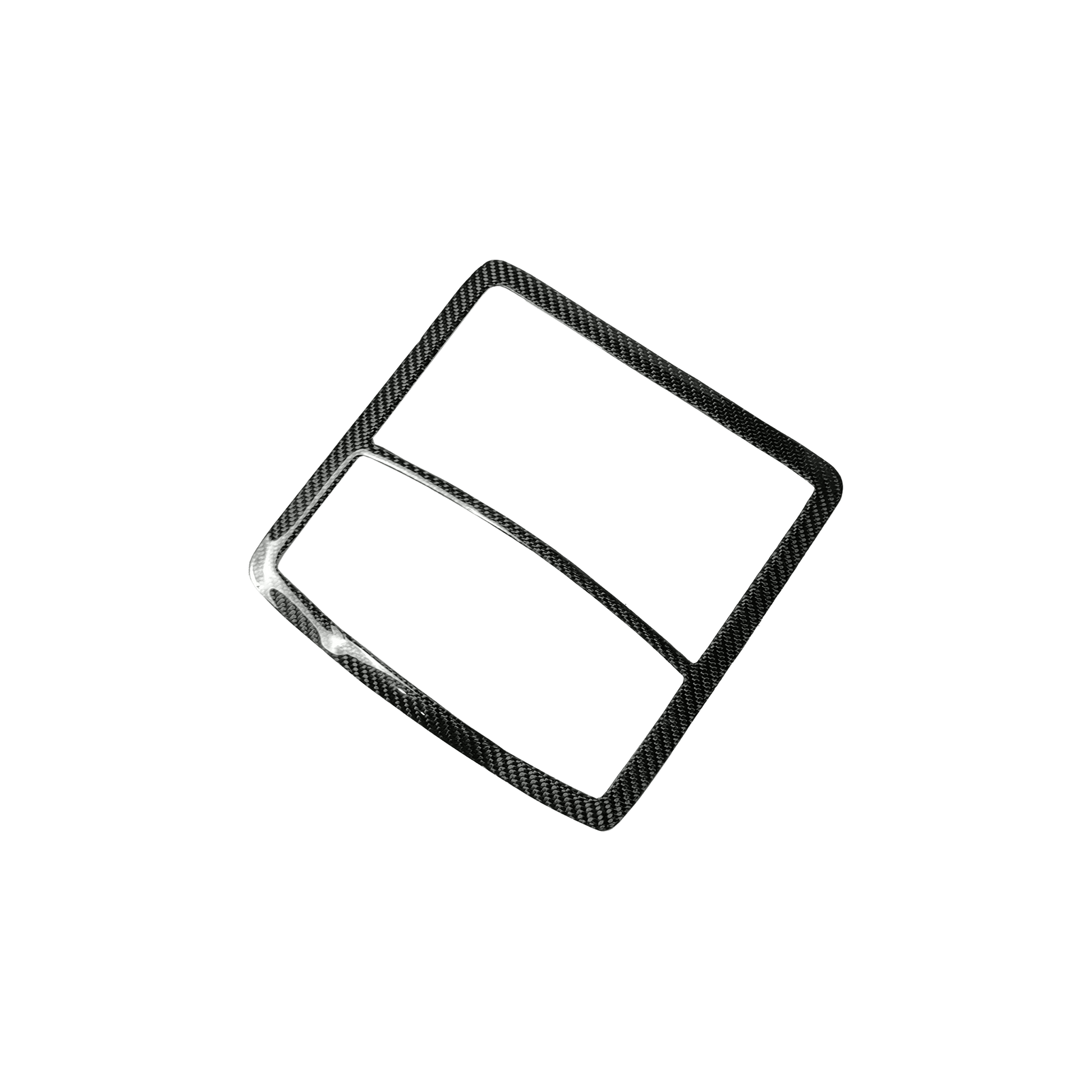 Nissan GTR R35 (08-16 Only) Carbon Inner Roof Map Light Surround Trim Kazento Carbon Parts 车身侧板 Carbon Fiber R35-MAP-CF