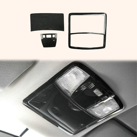 Nissan GTR R35 (08-16 Only) Carbon Inner Roof Map Light Surround Trim Kazento Carbon Parts 车身侧板 Carbon Fiber R35-MAP-CF