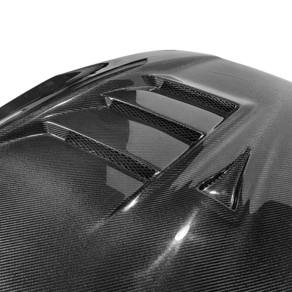 Nissan GTR R35 CBA DBA EBA TS Style Vented Hood Bonnet 2008-2022