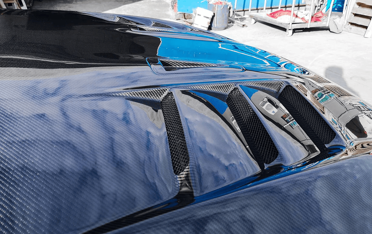 Nissan GTR R35 CBA DBA EBA TS Style Vented Hood Bonnet 2008-2022