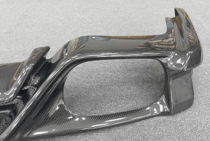 Nissan GTR R35 CBA DBA TS Style Rear Bumper Lip With Light 2007-2016