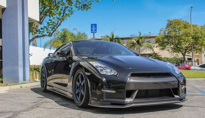 Nissan GTR R35 WALD Style Front Bumper Nose Trim 2012-2018