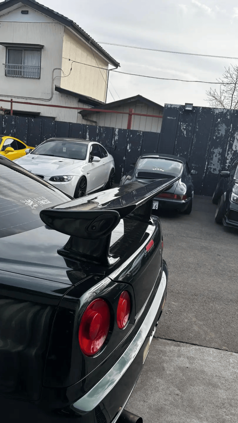 Nissan R34 GTR BNR34 N Type Rear Spoiler Blade gurney flap 1999-2002