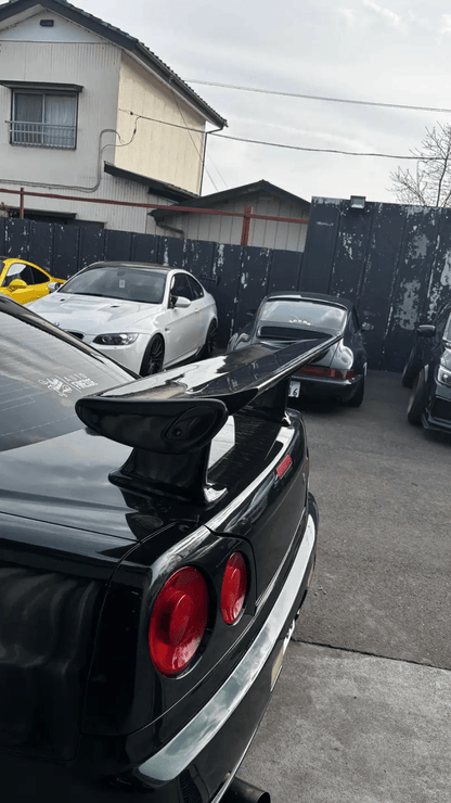 Nissan R34 GTR BNR34 N Type Rear Spoiler Blade gurney flap 1999-2002