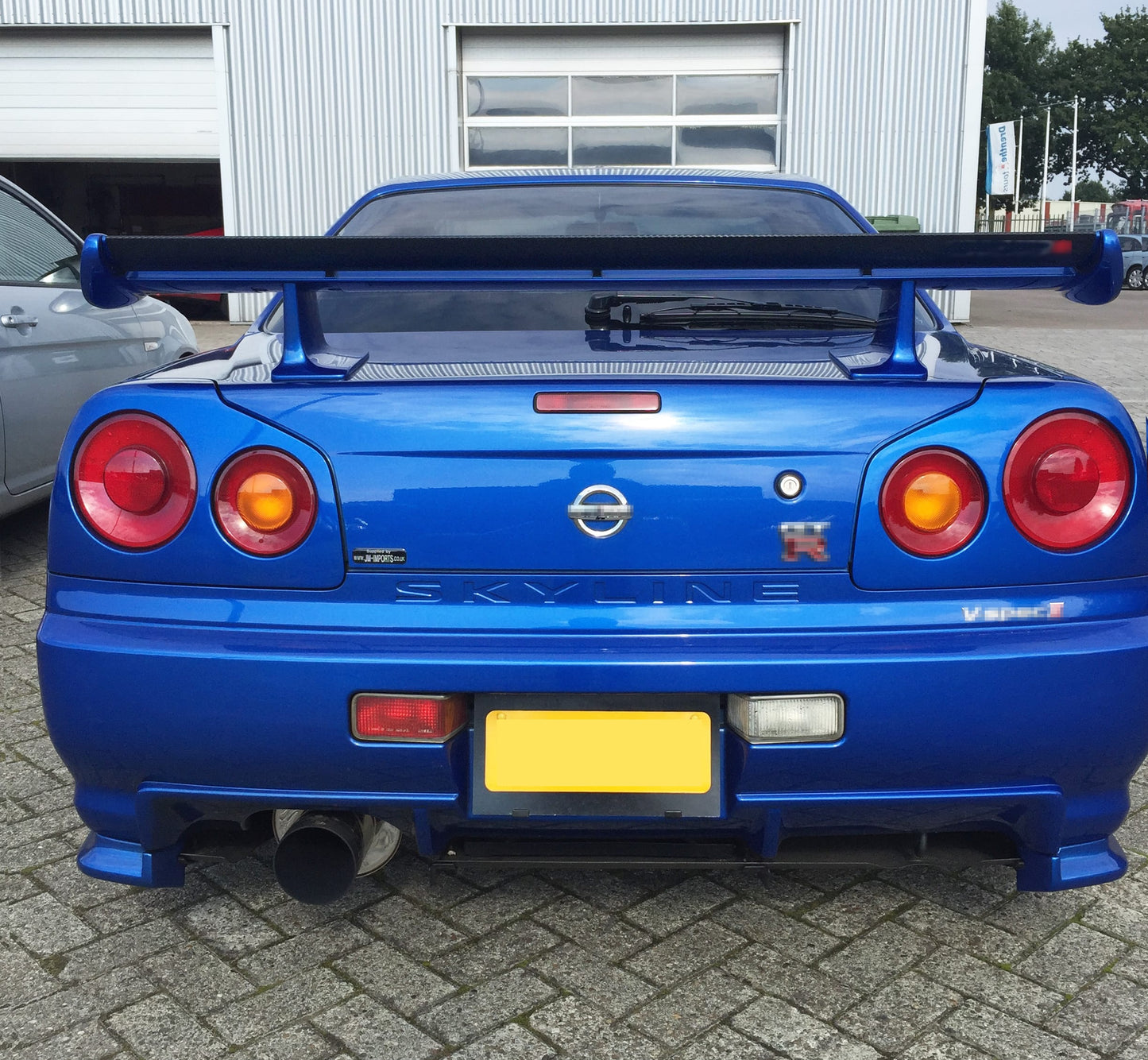 Nissan R34 GTR BNR34 N Type Rear Spoiler Blade gurney flap 1999-2002