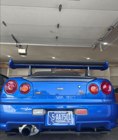 Nissan R34 GTR BNR34 N Type Rear Spoiler Blade gurney flap 1999-2002