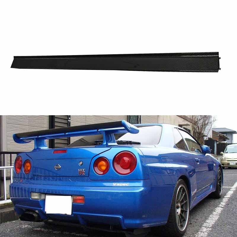 Nissan R34 GTR BNR34 Nis Type Rear Spoiler Blade gurney flap 1999-2002