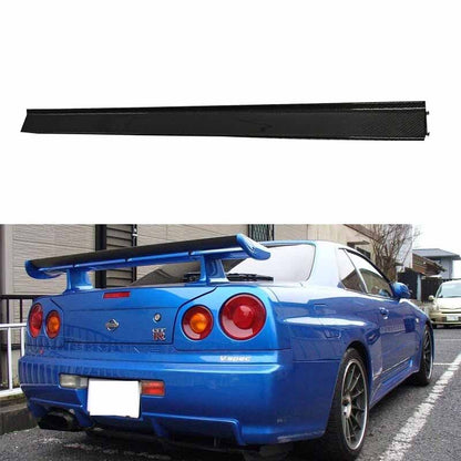 Nissan R34 GTR BNR34 Nis Type Rear Spoiler Blade gurney flap 1999-2002