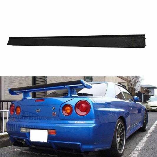 Nissan R34 GTR BNR34 Nis Type Rear Spoiler Blade gurney flap 1999-2002