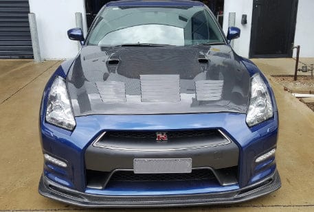 Nissan R35 GTR DBA TS Style Front Lip Undertray 2012-2016