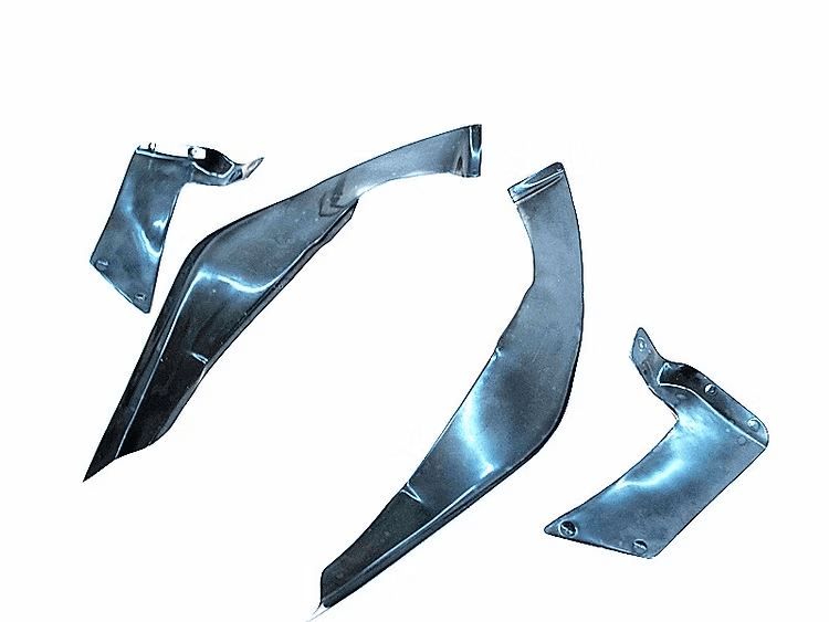 NISSAN S13 180SX ROCKET BUNNY STYLE FRONT BUMPER CANARDS 1989-1998