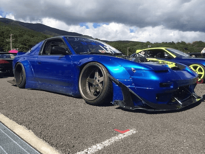 NISSAN S13 180SX ROCKET BUNNY STYLE FRONT BUMPER CANARDS 1989-1998