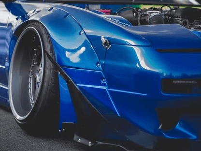 NISSAN S13 180SX ROCKET BUNNY STYLE FRONT BUMPER CANARDS 1989-1998