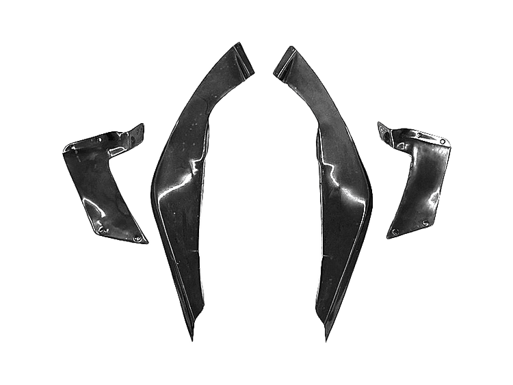 NISSAN S13 180SX ROCKET BUNNY STYLE FRONT BUMPER CANARDS 1989-1998