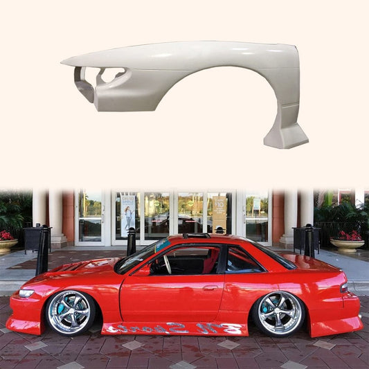Nissan S13 Silvia PS13 BN-Sports Blister Wide Front Fenders 1989-1994 Kazento Carbon Parts