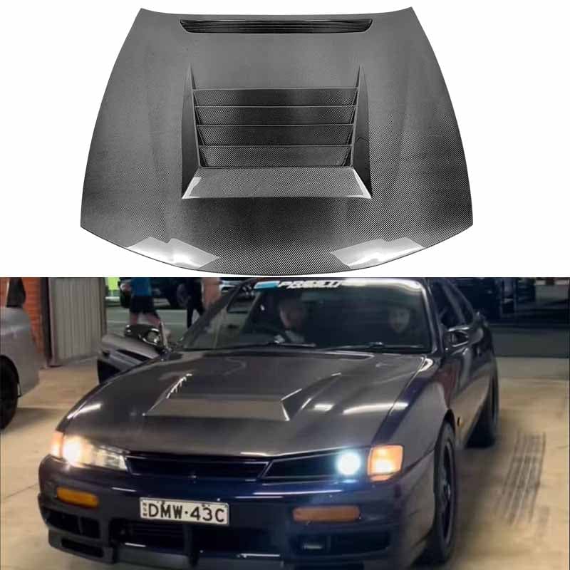 Nissan S14 (Late Model) S14A Kouki DX Hood 1997-1998