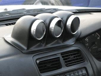 Nissan S14 S14A Uras Type Dash Mount Triple Gauge Pod 60mm(RHD)