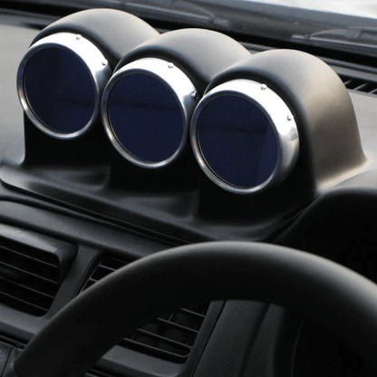 Nissan S14 S14A Uras Type Dash Mount Triple Gauge Pod 60mm(RHD) Kazento Carbon Parts