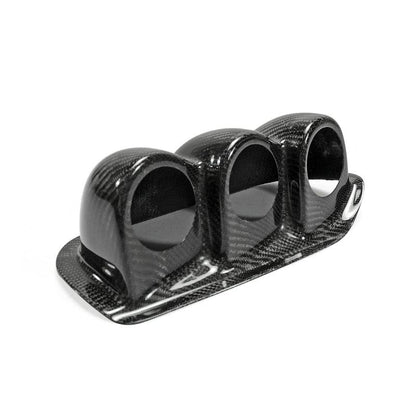Nissan S14 S14A Uras Type Dash Mount Triple Gauge Pod 60mm(RHD) Kazento Carbon Parts