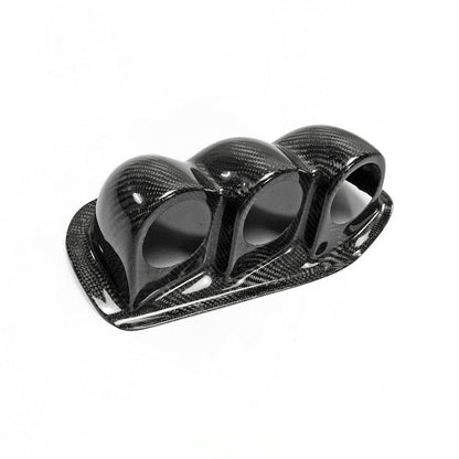 Nissan S14 S14A Uras Type Dash Mount Triple Gauge Pod 60mm(RHD) Kazento Carbon Parts