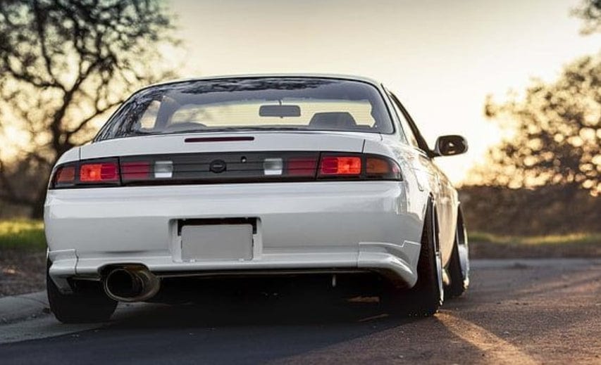 Nissan Silvia S14 S14A Origin Trunk Spoiler 3pcs Kazento Carbon Parts