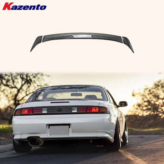 Nissan Silvia S14 S14A Origin Trunk Spoiler 3pcs Kazento Carbon Parts