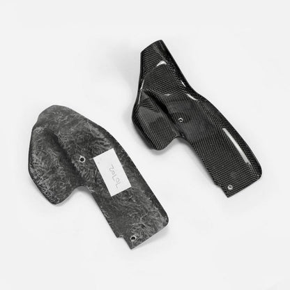 Nissan Skyline R32 Front Brake Air Duct Kazento Carbon Parts 车身侧板 Carbon Fiber R32-BV-BRAKE&-CF