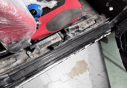 Nissan Skyline R32 GTR GTS Side Door Sill Plates 1989-1993 Kazento Carbon Parts 车身侧板 Carbon Fiber R32-DS-CF